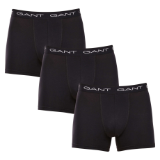 Gant 3PACK fekete Gant férfi boxeralsó (900013004-005) L