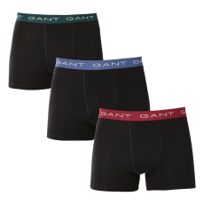 Gant 3PACK Férfi boxeralsó Gant fekete (902433004-005) L