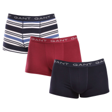 Gant 3PACK többszínű Gant férfi boxeralsó (902433043-433) M