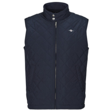 Gant Dzsekik QUILTED WINDCHEATER VEST Tengerész EU M férfi kabát, dzseki
