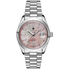  Gant Eastham női karóra, 38 mm, rózsaszín számlap, acél szíj, WR100 karóra
