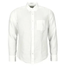 Gant Hosszú ujjú ingek REG GMNT DYED LINEN SHIRT Fehér EU S férfi ing