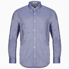 Gant Hosszú ujjú ingek REG OXFORD SHIRT Tengerész EU S