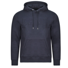Gant Pulóverek EMBOSSED SWEAT HOODIE Tengerész EU M férfi pulóver, kardigán