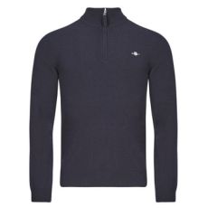 Gant Pulóverek SUPERFINE LAMBSWOOL HALF ZIP Tengerész EU M