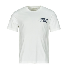 Gant Rövid ujjú pólók ARCH SCRIPT SS T-SHIRT Fehér EU L