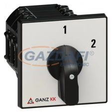  GANZ KK2-40-6004 Átkapcsoló, 1 - 2 állás, 3P, 40A, IP44 villanyszerelés