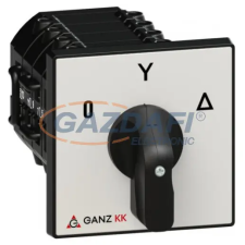  GANZ KK2-80-6009 Csillag - delta átkapcsoló, 80A, IP44 villanyszerelés