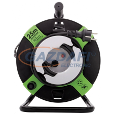 GAO 0010505412 Kültéri kábeldob 25m 250V 16A IP44 hosszabbító, elosztó