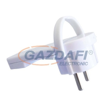 GAO 0152H Földelt lengő dugó, extra lapos, kihúzó füllel villanyszerelés