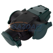 GAO 0512156555 Földelt lengő csatlakozóaljzat, 3-as, IP44 villanyszerelés