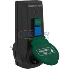 GAO 0645H Fi-relé csatlakozó aljzattal, IP44, 30mA villanyszerelés