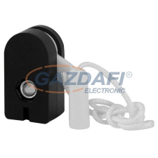 GAO 0753H Beépíthető húzókapcsoló, fekete, 2db villanyszerelés
