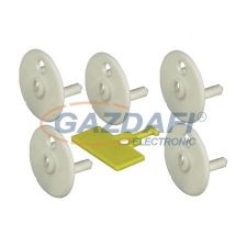 GAO 09130 Vakdugó készlet, 5db, fehér villanyszerelés