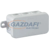 GAO 18456 Szerelvény/ kötődoboz, kötődoboz, 85x45x40mm falonk., sorkapoccsal
