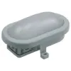 GAO 2101010430 Hajólámpa, ovális, LED 5.5W 420lm, világos szürke