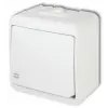 GAO 22051 Aquastar keresztkapcsoló, fehér IP44