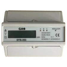 GAO 5257H 3 pólusú digitális almérő, DIN sínre villanyszerelés
