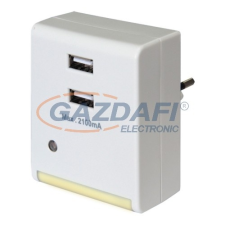 GAO 7311H LED irányfény 2db USB töltővel (2x1000 mA) IP20 világítás