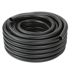 GAO 7485H PVC gégecső, lépésálló, 750N, Ø16, 50 méter, fekete színben villanyszerelés
