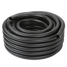GAO 7495H PVC gégecső, lépésálló, 750N, Ø32, 10 méter, fekete színben villanyszerelés