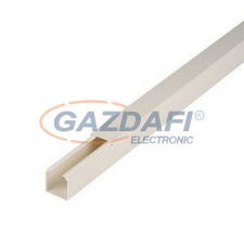 GAO 79750 Kábelcsatorna, 30 x 30 mm, 2m, fehér villanyszerelés