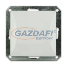 GAO 8700H OPAL süllyesztett egypólusú kapcsoló keret nélkül, fehér villanyszerelés