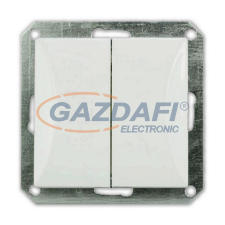 GAO 8701H OPAL süllyesztett csillárkapcsoló keret nélkül, fehér villanyszerelés