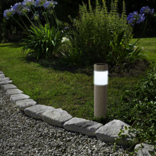 Garden Of Eden LED-es szolár lámpa - kőmintás - műanyag 11265 kültéri világítás