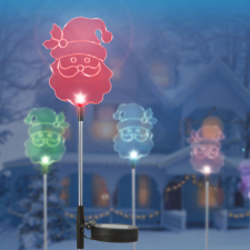 Garden Of Eden LED-es szolár lámpa - Mikulás (11393D) karácsonyi dekoráció