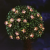 Garden Of Eden Szolár fényfüzér - virág - 2,4 m - 25 melegfehér LED
