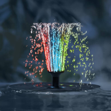 Garden Of Eden Szolár szökőkút - akkumulátorral, 6 db RGB LED-del kültéri világítás