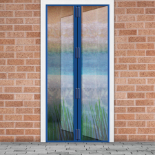 Garden Of Eden Szúnyogháló függöny ajtóra -mágneses- 100 x 210 cm - tengerpart szúnyogháló