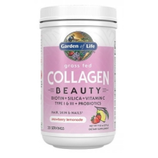 Garden of Life Életkert kollagén szépség (kollagén - kollagén peptidek), eper, 270 g vitamin és táplálékkiegészítő