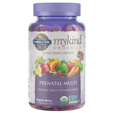 Garden of Life Mykind Prenatal gumicukor, multivitamin terhes nőknek, 120 gumicukor vitamin és táplálékkiegészítő