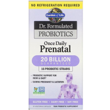 Garden of Life Probiotikum, Once Daily Prenatal, 30 db, Garden of Life, Dr. Formulated Probiotics vitamin és táplálékkiegészítő