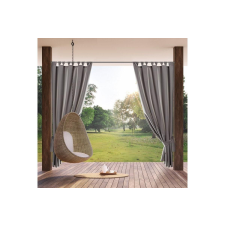 Garden vízálló kerti függöny elkötővel Acélszürke 155x220 cm lakástextília