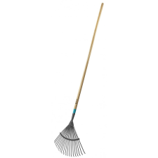 Gardena ClassicLine fém lombseprű FSC® 100% gereblye, lombseprű