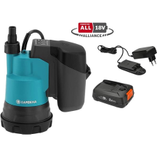 Gardena Merülőszivattyú tiszta vízhez 2000/2 18V P4A - készlet (970508901) szivattyú