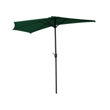 GardenLine Félkör alakú napernyő - Zöld - 2,7 m kerti bútor