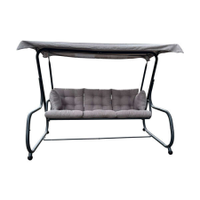 GardenLine GardenLine kerti hintaágy - 215 x 130 x 175 cm - Szürke hintaágy