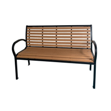  GardenLine kerti pad - 125 x 60 x 80 cm - barna kerti bútor