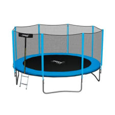  GardenLine kerti trambulin védőhálóval és létrával - 427 cm trambulin szett