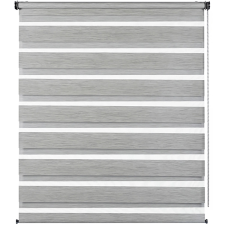 Gardinia de Luxe dupla roló 70 cm x 180 cm szürke lakástextília