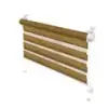 Gardinia EASYFIX zebra roló oldalfeszítéssel, barna, ablakra: 57x150 cm