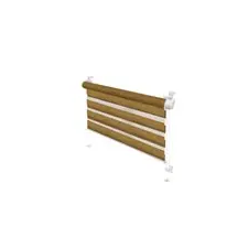 Gardinia EASYFIX zebra roló oldalfeszítéssel, barna, ablakra: 80x150 cm lakástextília