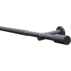 Gardinia Elba hengeres karniskészlet 1 pályás   16/19 mm kőszürke