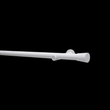 Gardinia FÉM KARNISSZETT KORFU 28MM 160CM FEHÉR karnis, függönyrúd