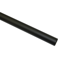 Gardinia Industrial Home függönyrúd 25 mm átmérő fekete 240 cm karnis, függönyrúd