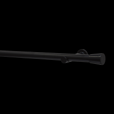 Gardinia KARNIS SZETT KORFU 28MM 240CM FEKETE FÉM karnis, függönyrúd